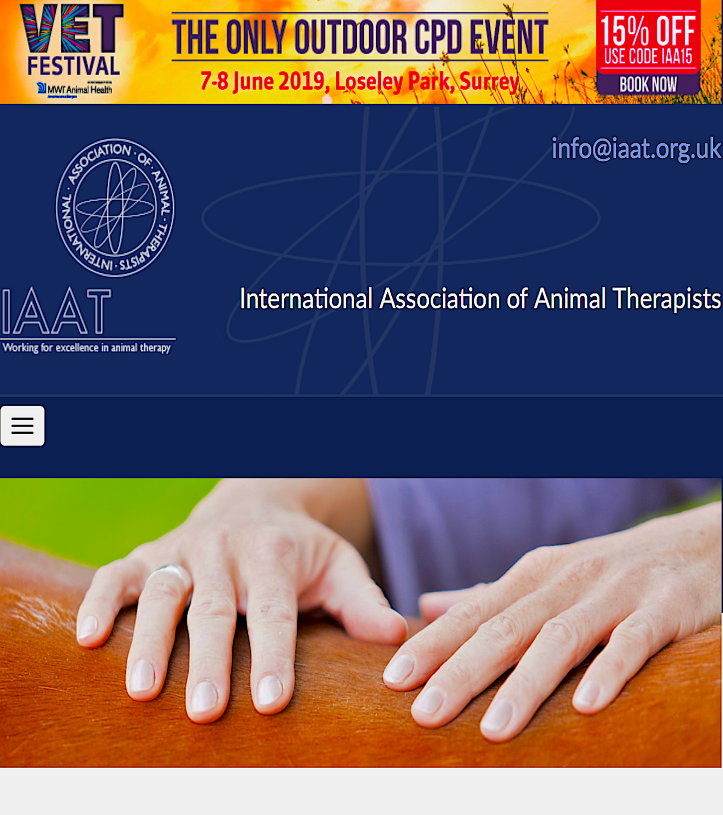 INTERNATIONAL ASSOCIATION OF ANIMAL THERAPISTS - Vital Vet