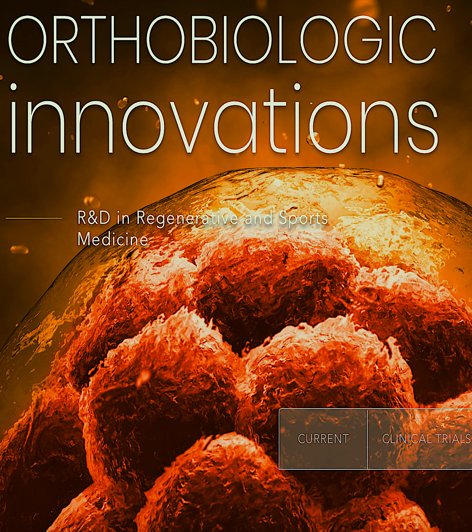ORTHOBIOLOGIC INNOVATIONS: r&d in regenerative and sports medicine - Vital Vet
