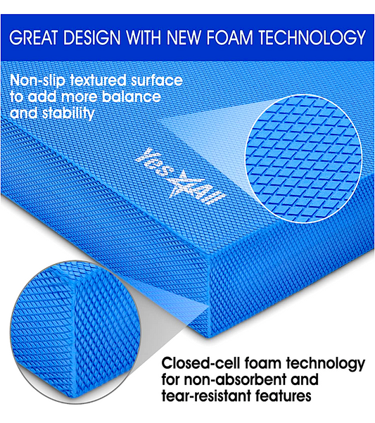 YES4ALL EXERCISE & BALANCE PAD