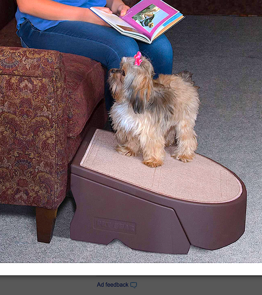 PET GEAR STEP & RAMP COMBO: extra-wide, lightweight, portable, sturdy, indoor/outdoor use