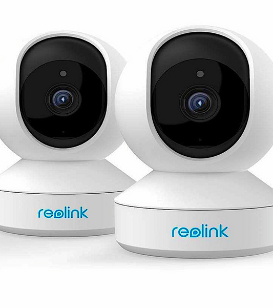 REOLINK 2-PACK 3MP PAN TILT PET CAMERAS: for alerts, protection, and pet safety in multiple rooms