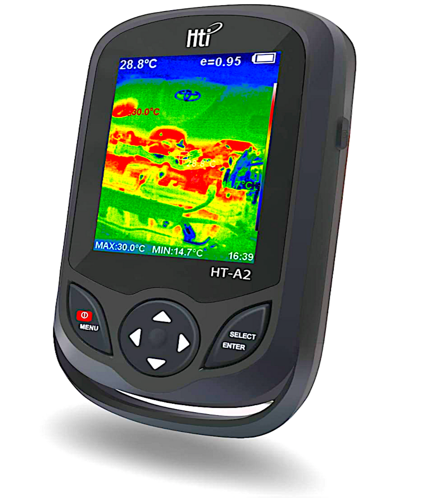 HTI PCOKET-SIZED IR THERMAL CAMERA: with real-time, 320x240 IR resolution
