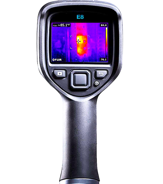 FLIR E8 COMPACT THERMAL IMAGING CAMERA: with 320x240 IR resolution, MSX and Wi-Fi