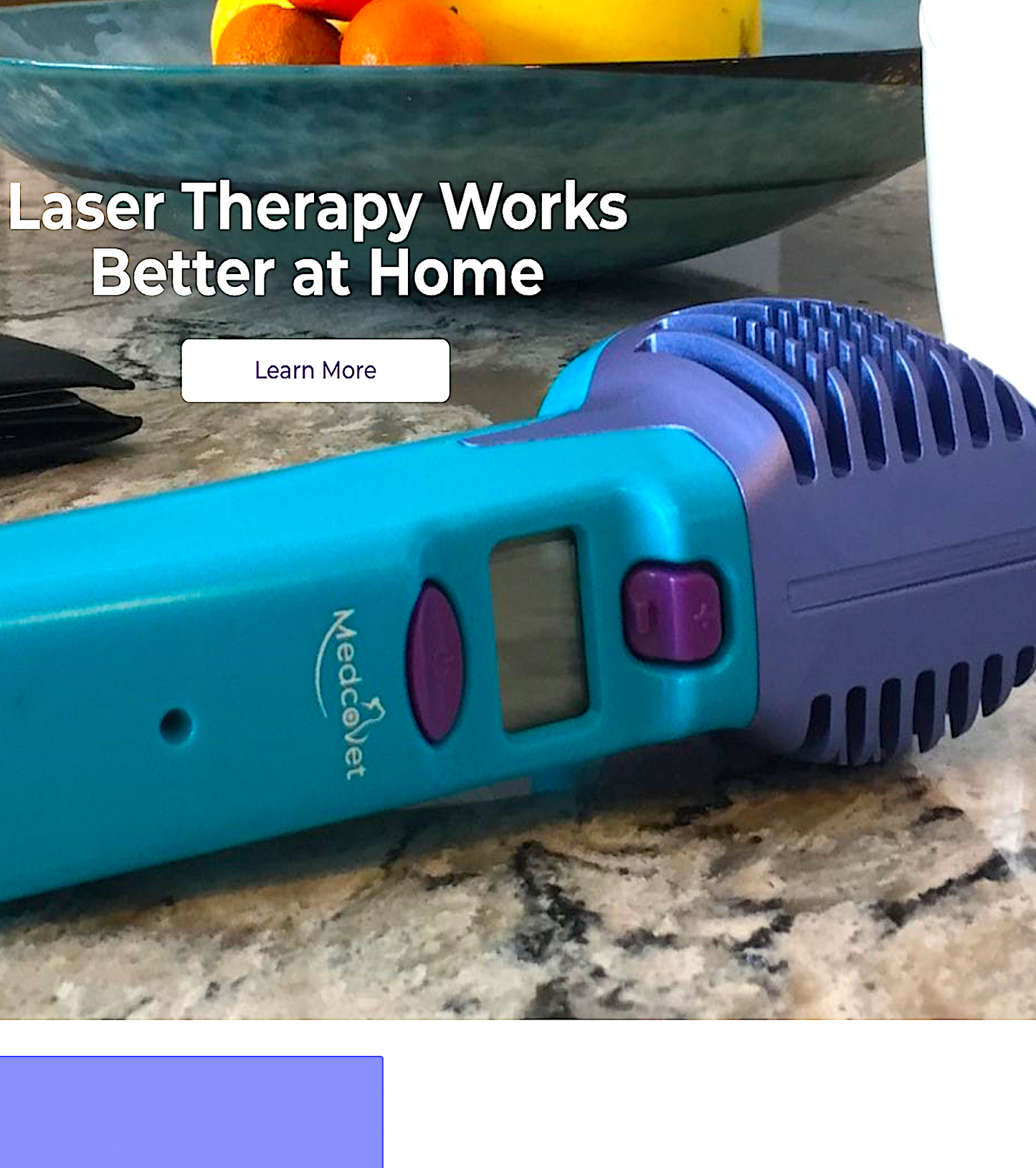 MEDCOVET LUMA: laser therapy works better at home