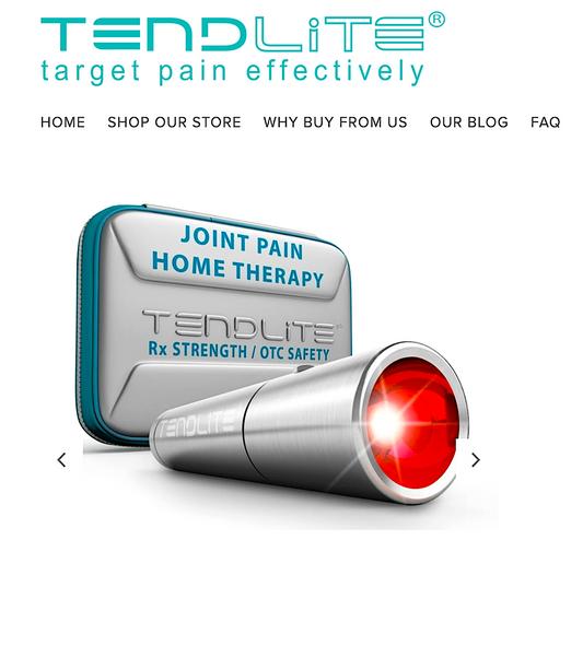 TENDLITE RED LASER: target pain effectively