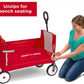 RADIO FLYER EZ FOLD WAGON: with side opening for easier loading/unloading