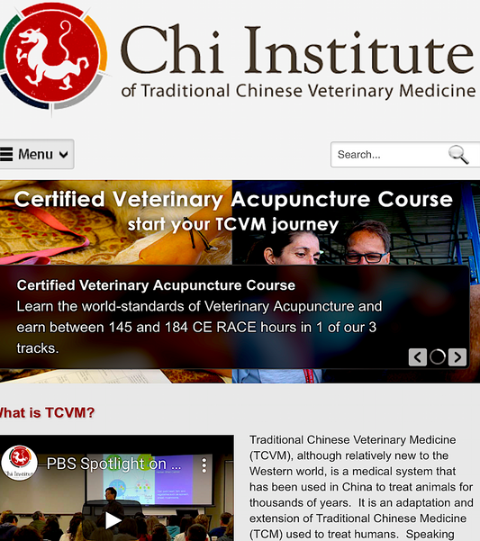 CHI INSTITUTE OF TRADITIONAL CHINESE MEDICINE - Vital Vet