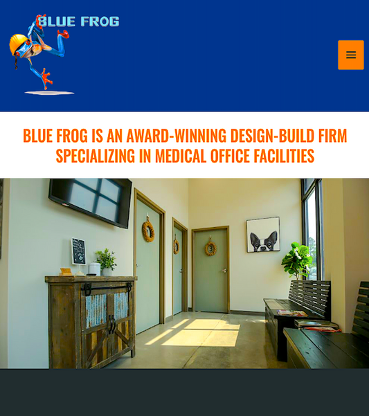 BLUE FROG: award-winning designs specializing in veterinary offices - Vital Vet