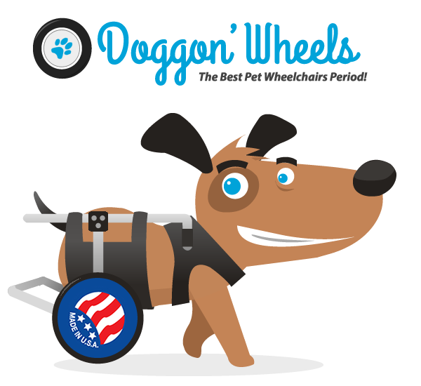 DOGGON' WHEELS Rear Support Dog Wheelchair - Vital Vet