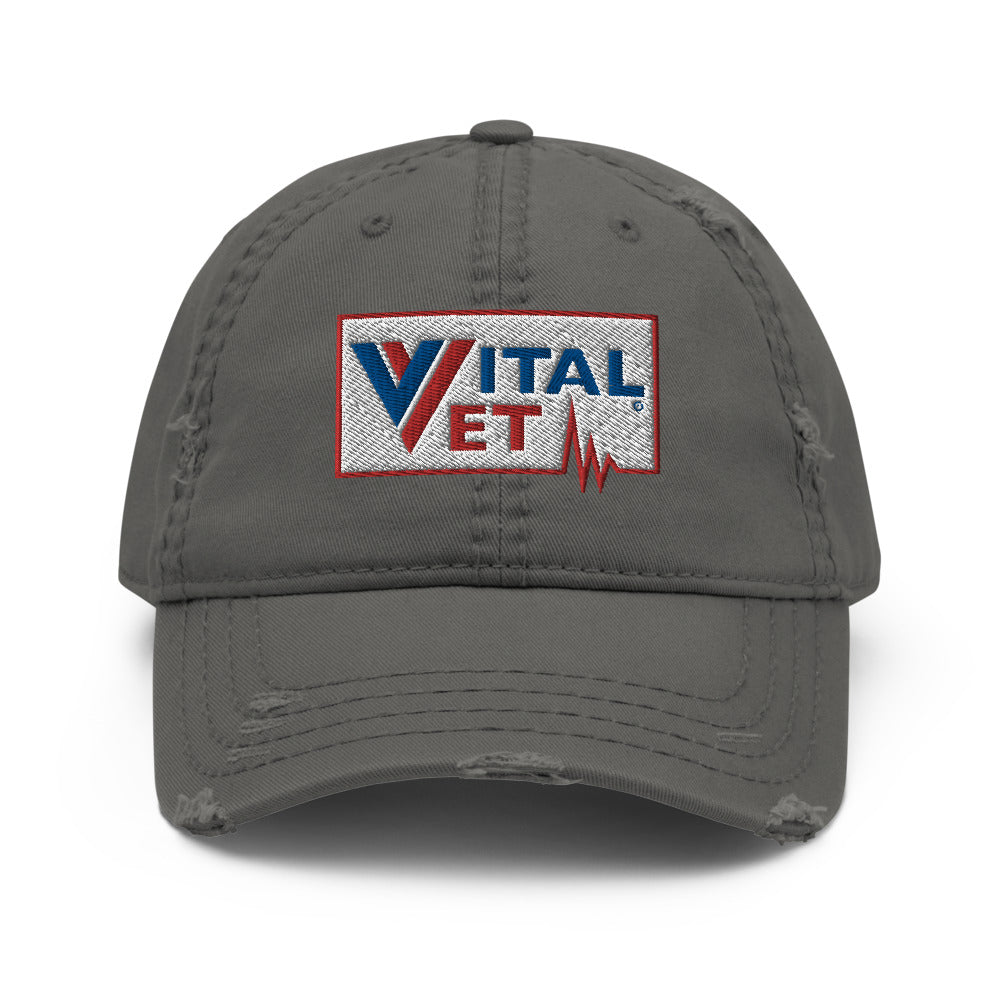 Vital Vet® Distressed Baseball Cap